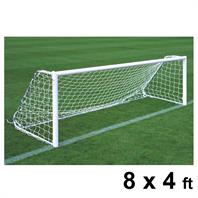 Harrod Folding Freestanding Aluminium Goal Posts (PAIR) (8 x 4ft)