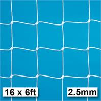 Harrod 2.5mm Socketed & Freestanding Steel Goal Nets (PAIR) (16 x 6ft)