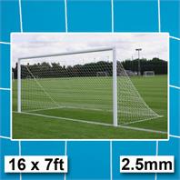Harrod 2.5mm Straightback Goal Nets (16 x 7ft) (4.88m x 2.13m) GOALS WITHOUT NET SUPPORTS