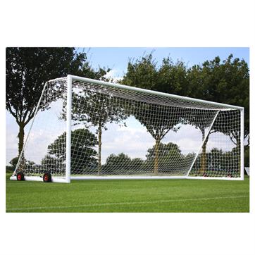 Harrod 4G Aluminium Portagoals (24 x 8ft) Wheels & Nets Extra