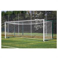 Harrod 3G Aluminium Fence Folding Goal Posts (24 x 8ft) with (2.3 - 3.5m Projection)