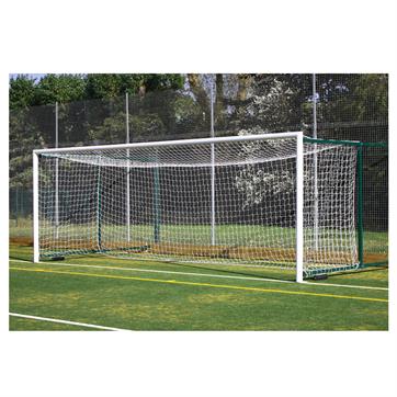Harrod 3G Aluminium Fence Folding Goal Posts (24 x 8ft) with (2.3 - 3.5m Projection)