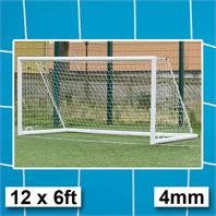 Harrod 4mm Integral Weighted Portagoals Nets (PAIR) (12 x 6ft) (3.66m x 1.83m)