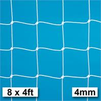 Harrod 4mm Extra Heavy Duty Integral Weighted Portagoal Nets (PAIR) (8 x 4ft) (2.44m x 1.22m)