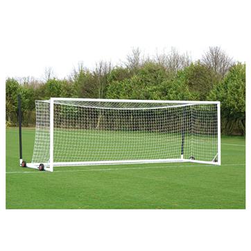 Harrod 3G Aluminium Euro Portagoals (21 x 7ft) (Pair) (Wheels & Nets Extra)