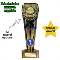 Fusion Cobra Football Trophy - 20cm (FOR SPECIALS)