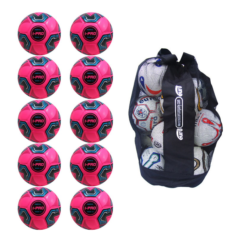 Sack of 10 Ipro Nova Footballs
