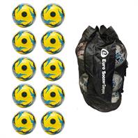 Sack of 10 Ipro Nova Footballs