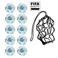 Net of 10 Precision Rotario FIFA QUALITY Match Balls