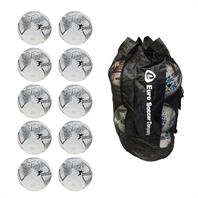 Ball Sack of 10 Precision Fusion IMS Footballs (3,4,5)