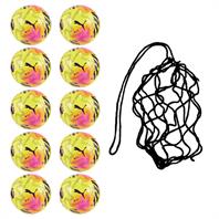 Net of 10 Puma Premier League Replica FLUO Training Ball *NEW 25/26 (Sizes 3,4,5)