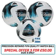 Precision Rotario FIFA Quality Match Ball *3FOR50 DEAL (SIZE 5 ONLY)