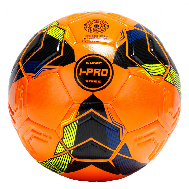 iPro Sonic High Performance FLUO Orange Training Football -  (Sizes 3,4,5)