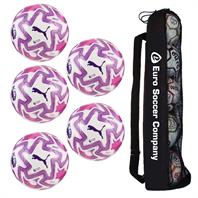 Tube of 5 Puma Premier League Replica Training Ball *NEW 25/26 (Sizes 3,4,5)