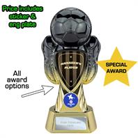 Tournament Heavyweight Gold/Black Trophy (FOR SPECIALS)