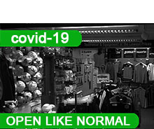 Covid-19 Update - Open like normal!