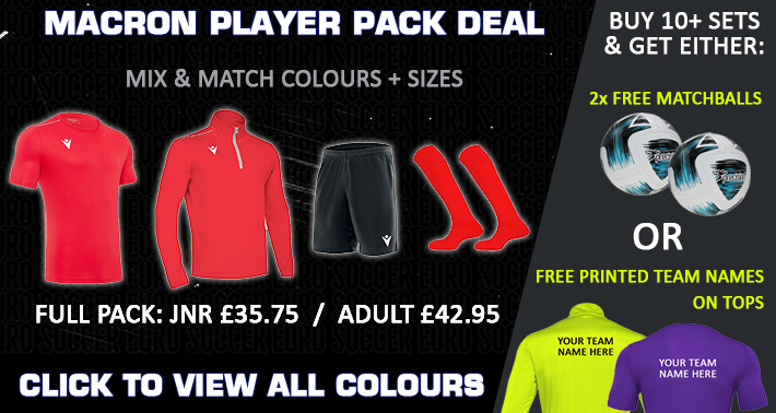 Macron Player Pack Offer 2022