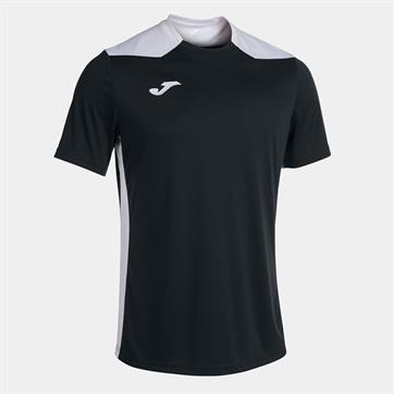 Joma Championship VI Short Sleeve Shirt - Black/White